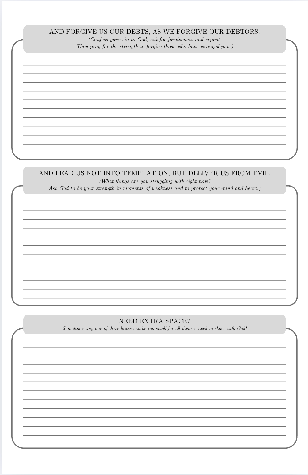 Talkin' to Jesus Journal